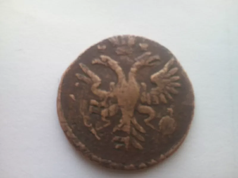 монета 1730 (денга, медь) 2
